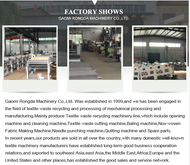 High Speed Needle Punching Machine/Non Woven Punching Machine for Making Felt / Blanket