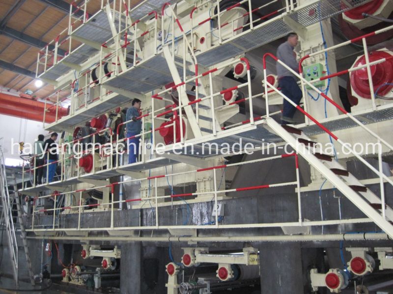 3800mm Duplex Coated Machine Kraft Fluting Paper Machine Recycling Machines