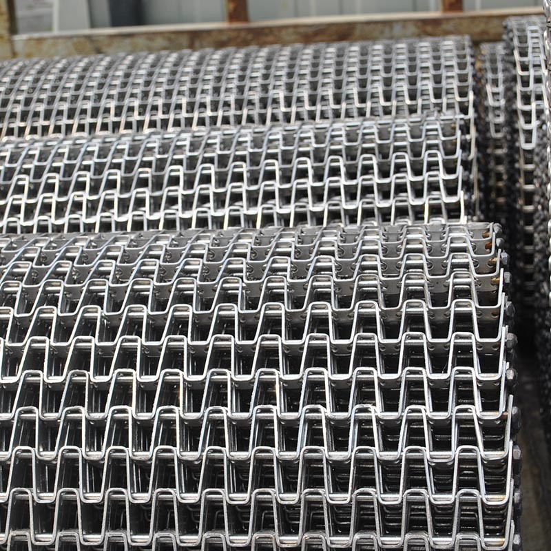 Flat Wire Mesh Belt for Conveyor Machinery