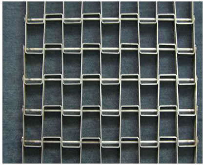 SUS304 Flat Wire Metal Mesh Belt