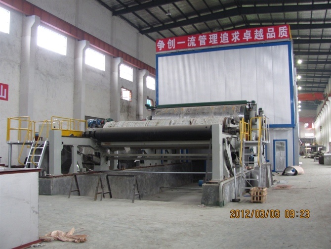 4400mm Type Double Wire Paper Machine Making Plant for 300 T/D