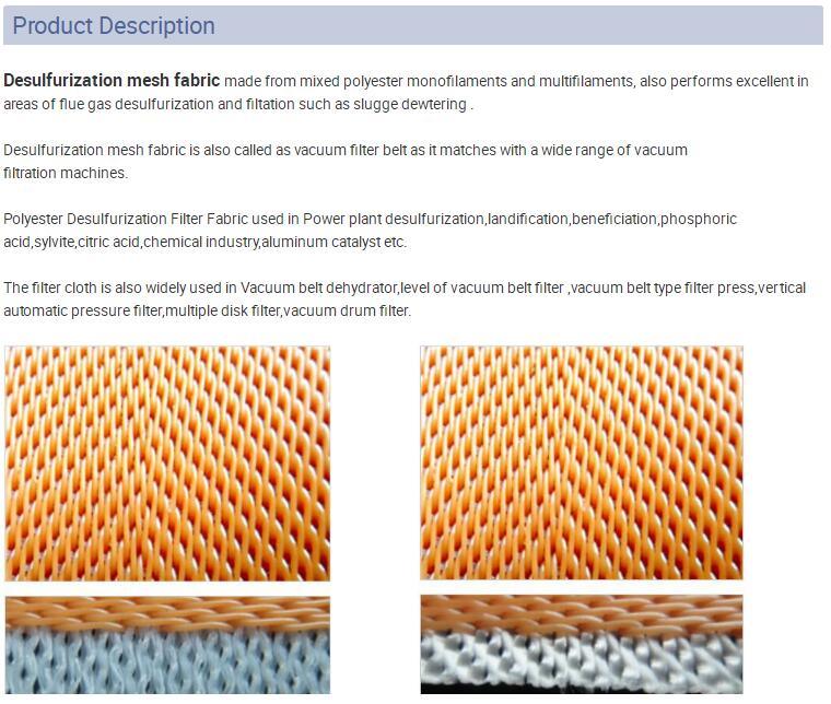 Desulfurization Mesh Belt for Paper Mills, Power Plants