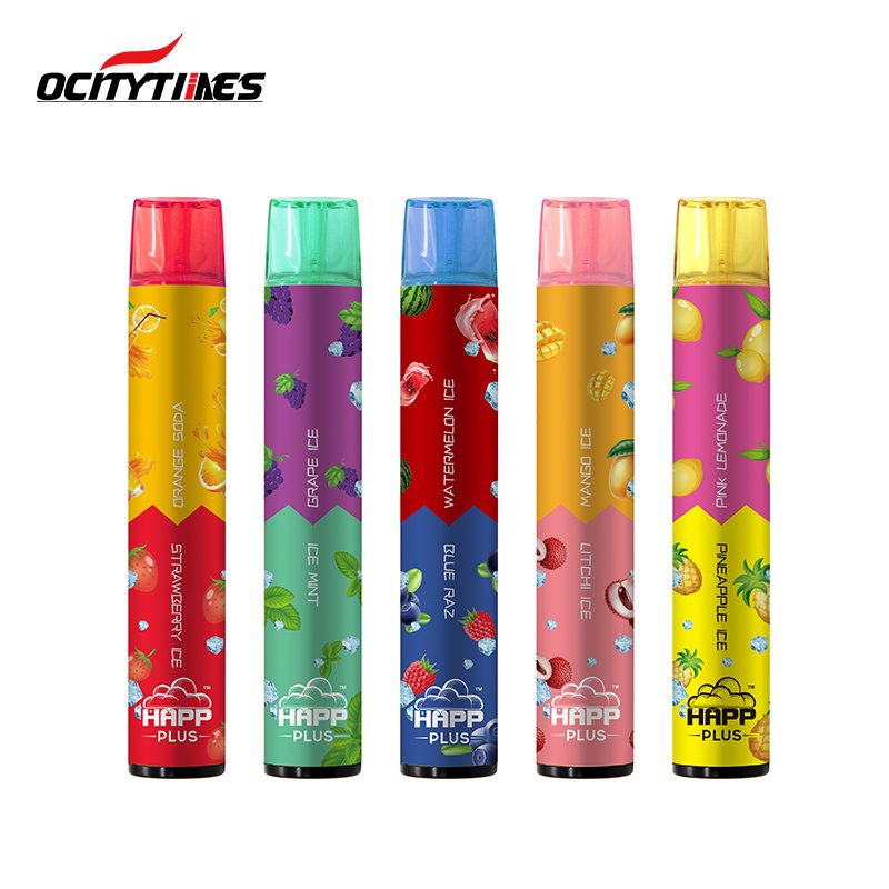 Electronic Cigarette Double Flavors 1800puffs Double 2in 1 Disposable Vape