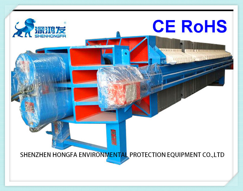 Fully Automatic Chamber Filter Press with CE Certificate Fully Automatic Chamber Membrane Filter Press for Silica Waste Water Treatment