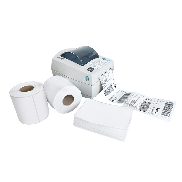 Self Adhesive Thermal Paper Label Coated Paper Label Paper Jumbo Roll