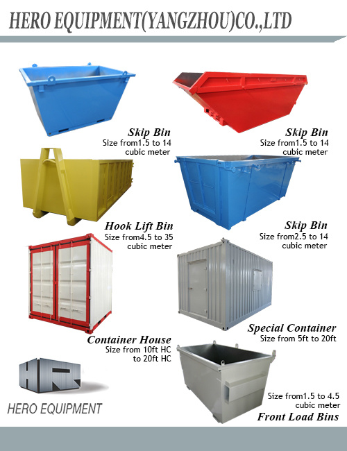 4m Standard Heavy Duty Steel Skip Bins