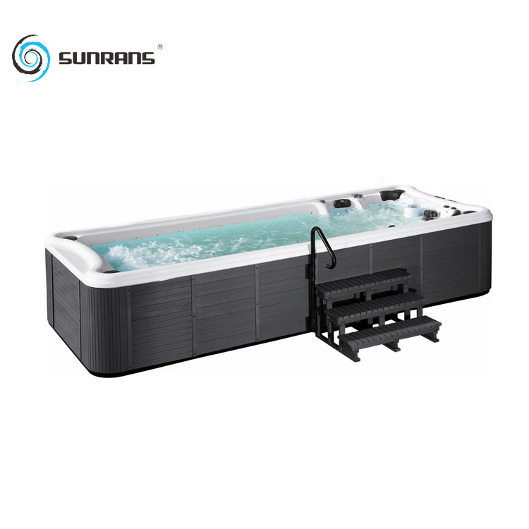 Hot Sale Acrylic Above Ground Endless Pool Outdoor Swim SPA