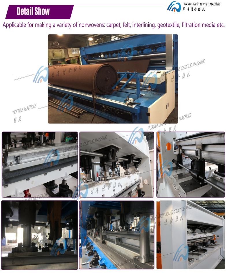 Glass Fiber Thermal Insulation Fabric/ Glass Wool&Outer Jacket Glass Fiber Wool Felt Making Machine in China/ Heat Preservation Cloth Make Machine List