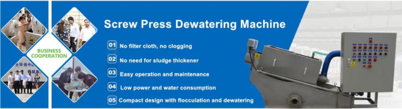 Sludge Dewatering Machine, Sludge Dewatering Treatment