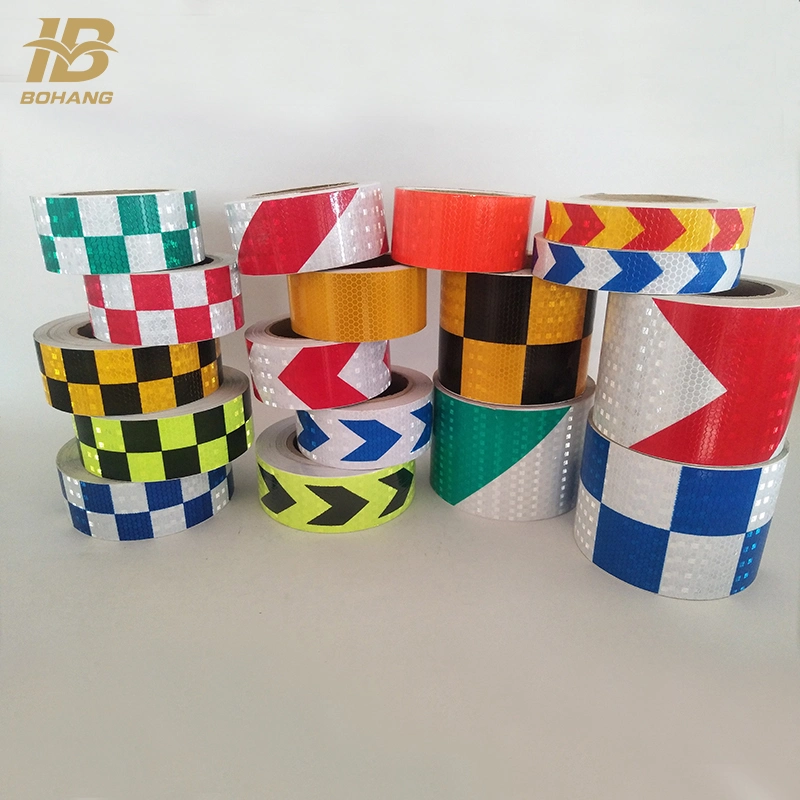 Fluorescent Arrow Conspicuity DOT C2 3m Reflective Tape for Truck