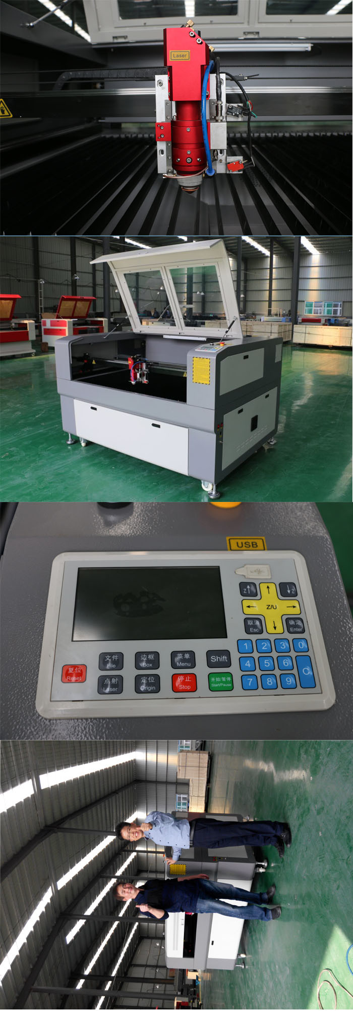 Eastern CNC Laser Cutting Machine for Fabric/Cloth/Textile/Wool Felt