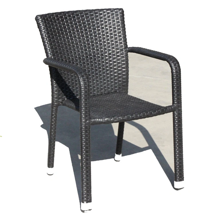 High Back Restaurant Dining Armless Chairs Suitable Size Stackable Chairs