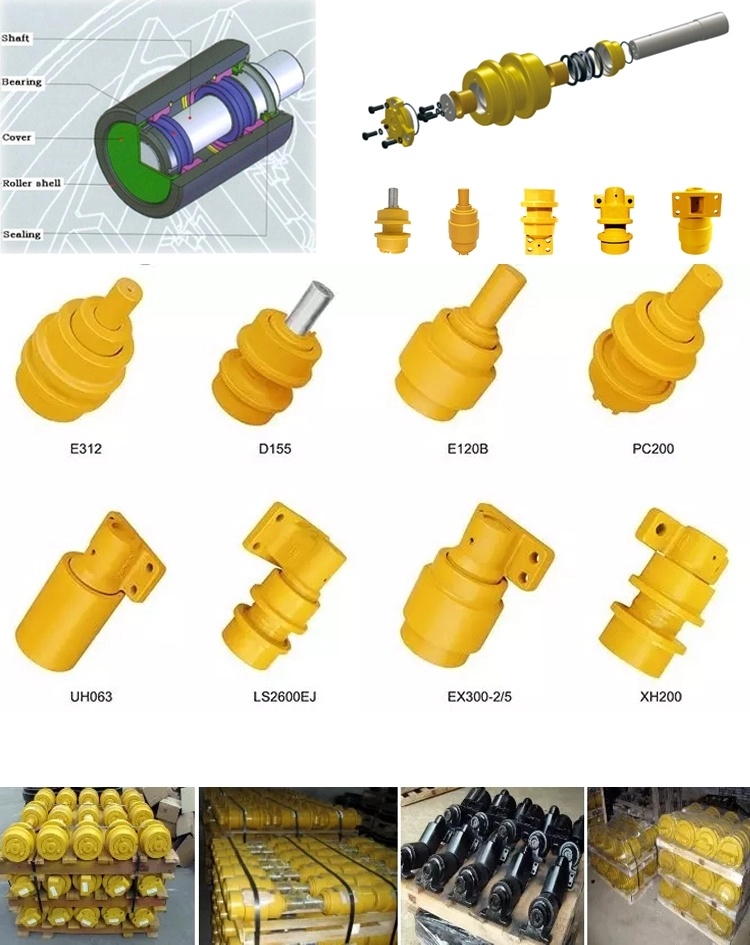 Good Quality and Good Service Komatsu PC200 Excavator Top Roller