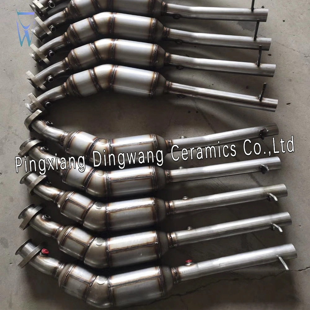 High Quality Direct Installation Exhaust Manifold Ternary Catalytic Converter Price for Toyota Land Cruiser 4700