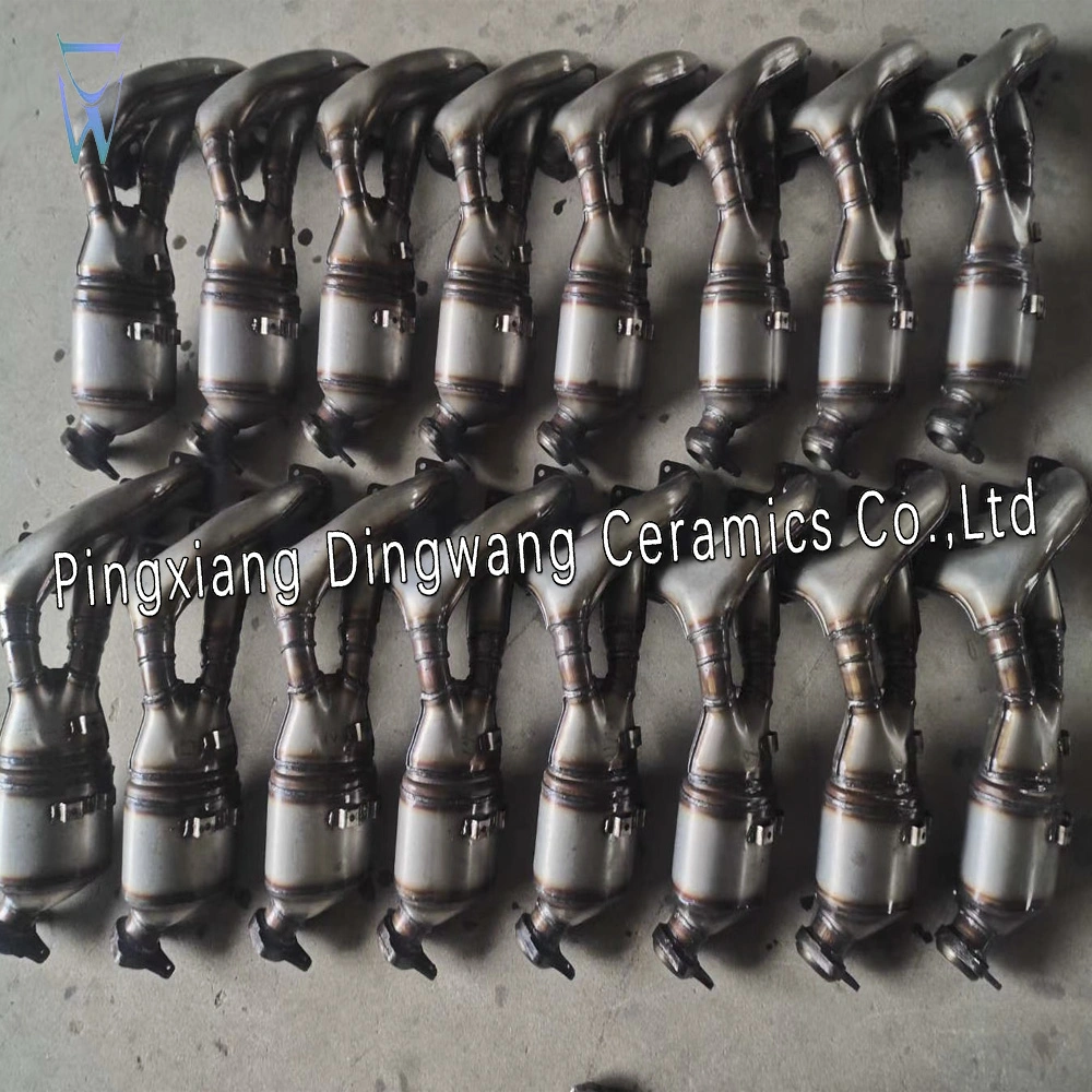 Automobile Front Catalytic Converter for Baic Luba 3400 Exhaust Meet Euro Emission OBD Standard From Original Factory