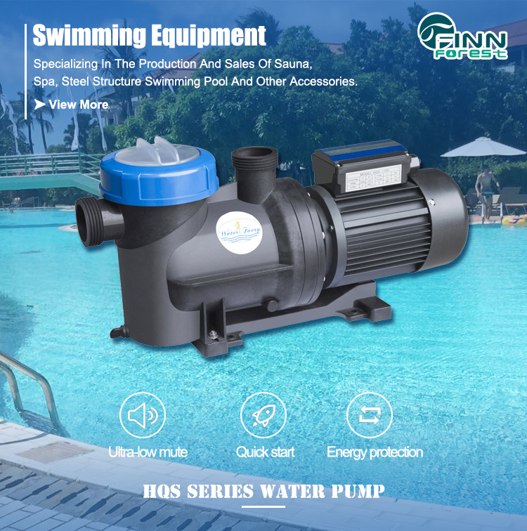 Large Flow Plastic Swimming Pool Circulation Water Pump