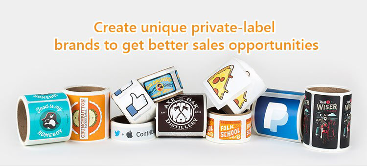 Professional Custom Self Adhesive Matte Labels Roll Bottle Stickers