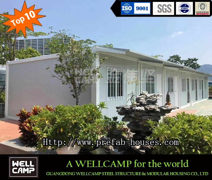 Well Camp House Flat Pack Container Homes Villa Mobile Container Office