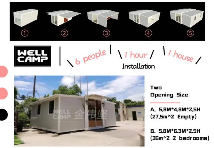 40 FT Eco Shipping Container Buildings for Sale