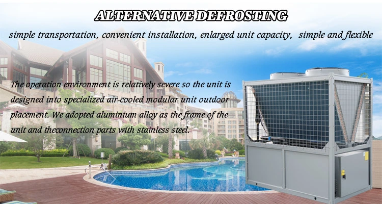 Villa Residential, Swimming Pool Water Air Source Heat Pump/Industrial Water Chiller