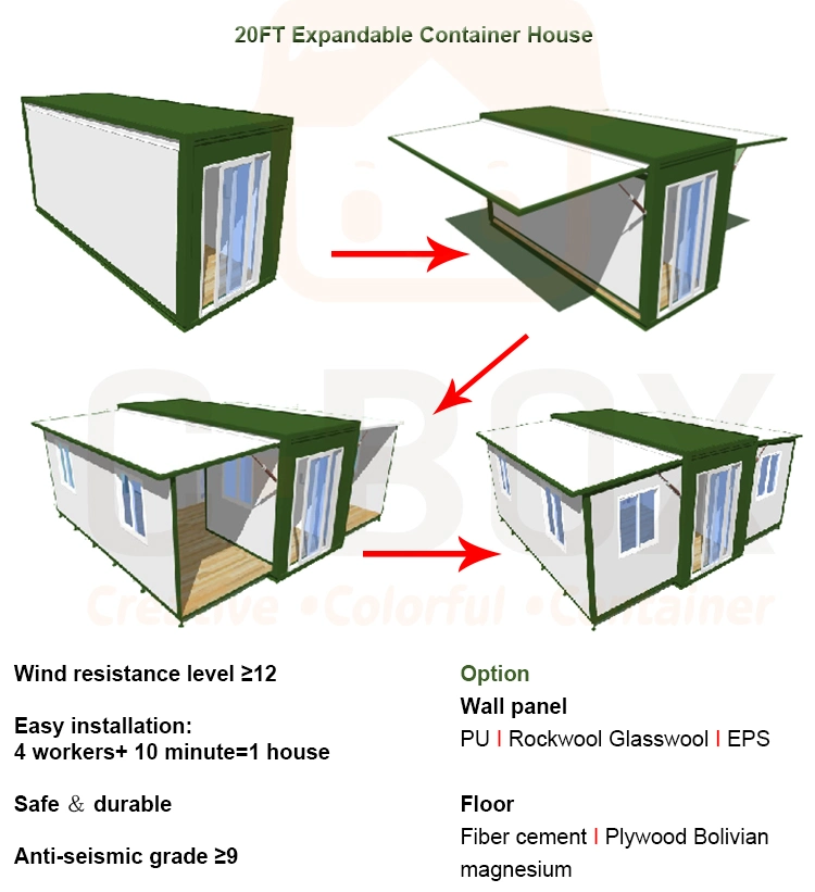 Collapsible prefabricated mobile container clinic truck mobile modular shipping container clinic for rescue