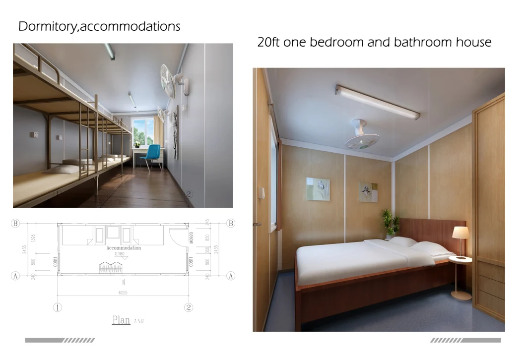 Russia Container House Oil Camp Remote Site Accommodation Building