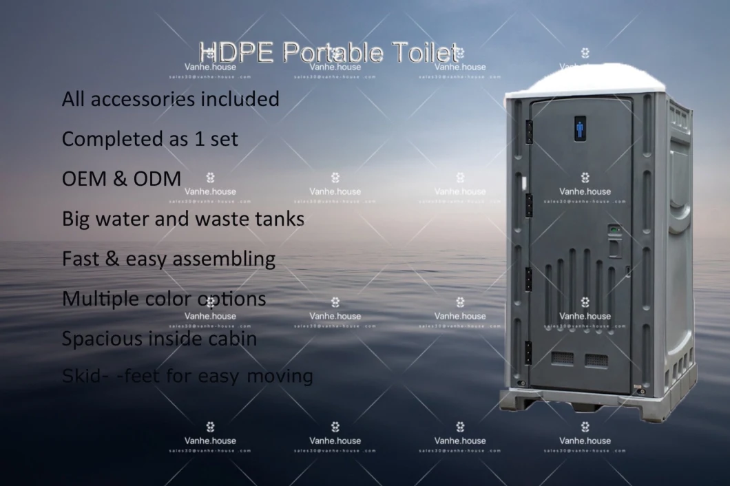 Prefab Temporary Toilet Bathroom Mobile Portable Toilet Supplier