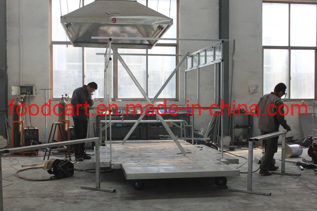 Outdoor Mobile Food Trailer/ Street Electric Mobile Food Cart/ China Factory Mobile Food Truck