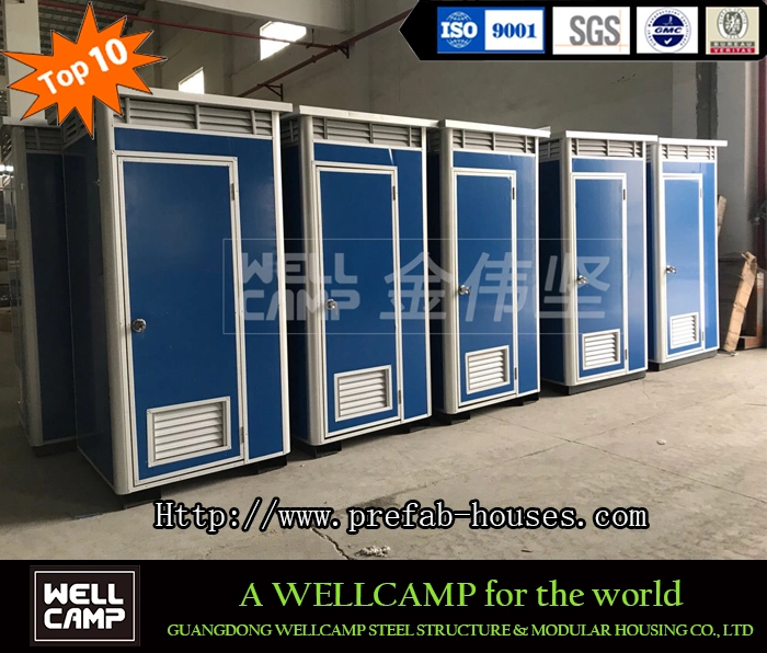 Wellcamp Movable Container Toilet Eco-Friendly Portable Toilet