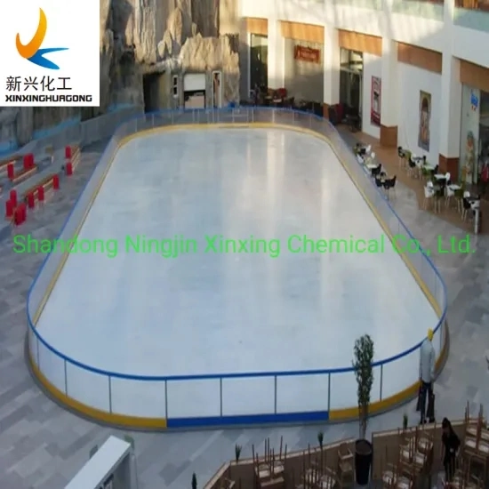 Completely Convenient, Outdoor Dasher Board, Dasher Board Top Stripe Portable Backyard Rink for Training and Entertainment