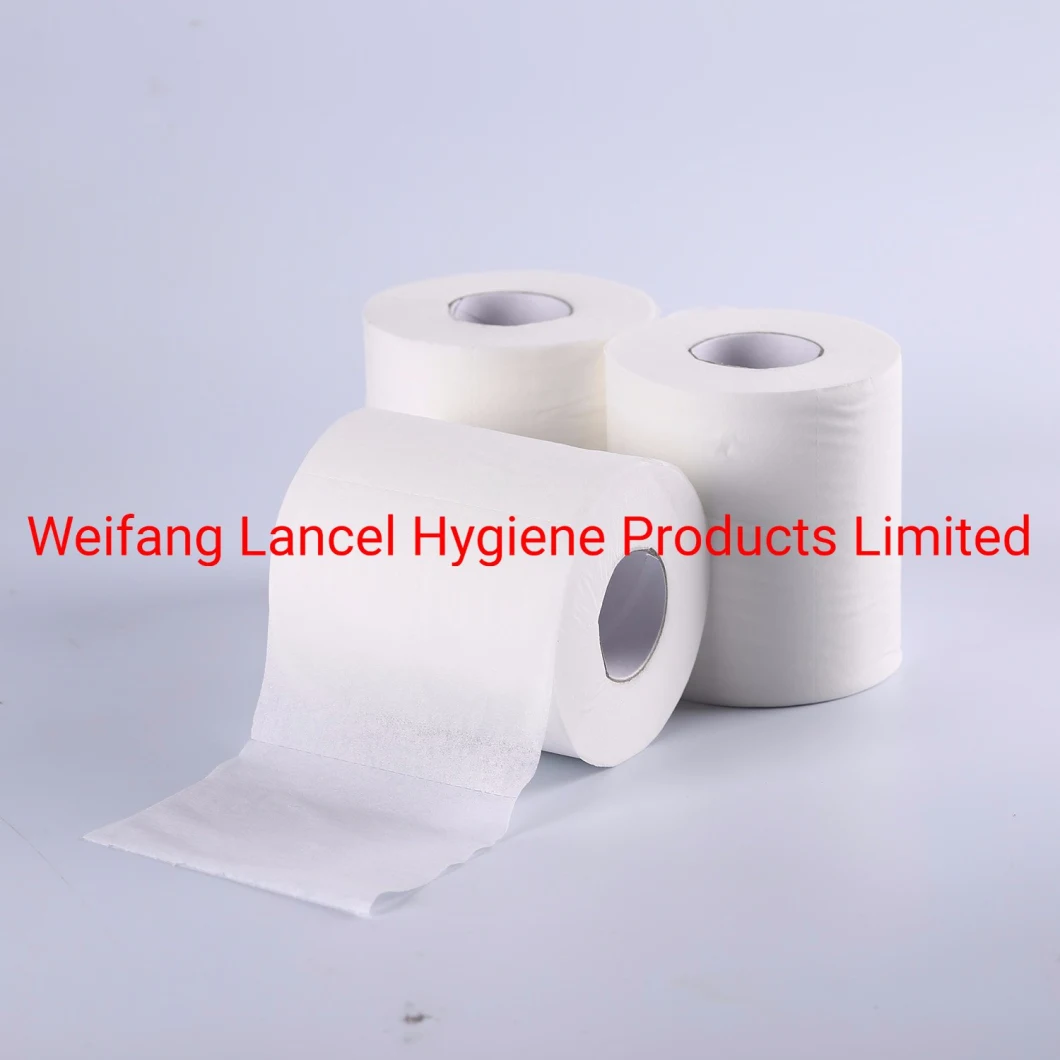 100% Virgin Pulp Toilet Paper/Bathroom Tissue/Paper Roll for Bathroom