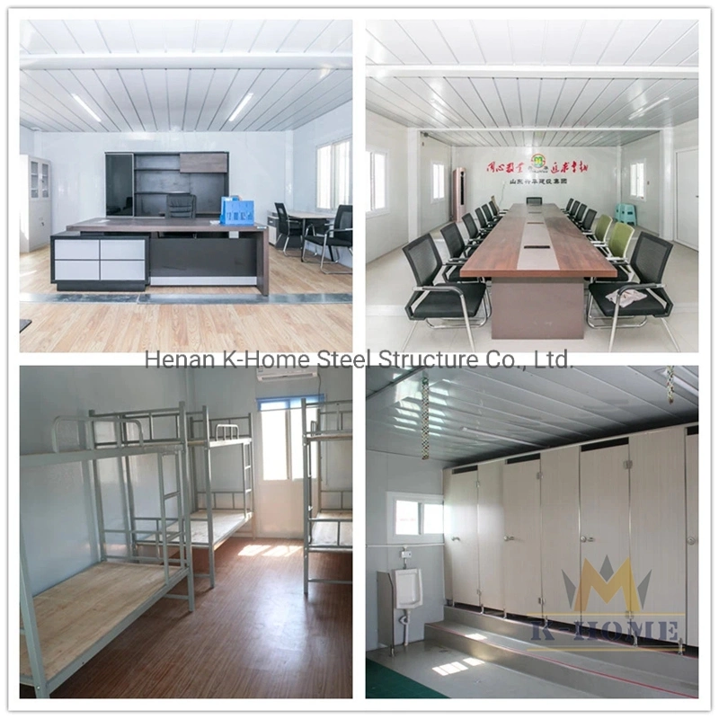 Prefabricated Mining Site Workforce Lodging Contractor Office Portable Modular Construction Containers
