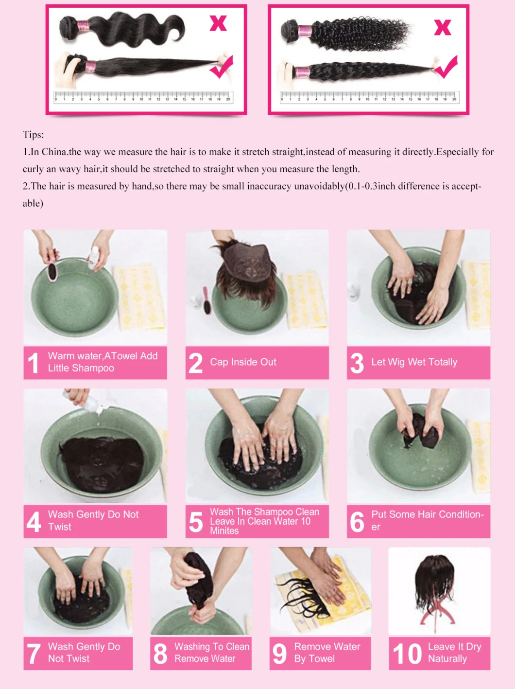 Different Types Human Hair Malaysian Loos Wave Bundle