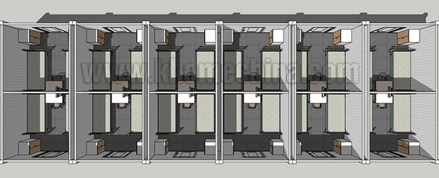 Prefabricated House Modular Prefab Manufactured Homes Worker Camp