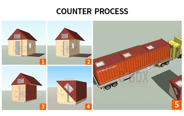 Cheap Price Prefab 40ft Portable Office Cabin Houses Modular Shipping Container Office For Sale