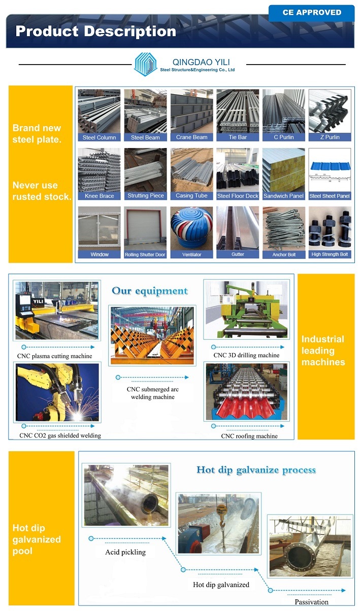 China Manufacturer Supply Steel Warehouse Manufacturer China