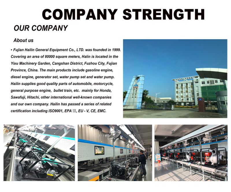 3500W/3.5kw Single Cylinder and Air-Cooled Petrol Generator with Ce Certificate
