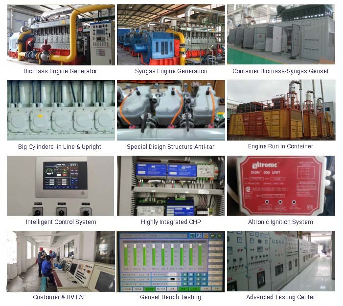 CE Certified Biomass Briquette Gasification for Heating Equipment in Ceramic Industry
