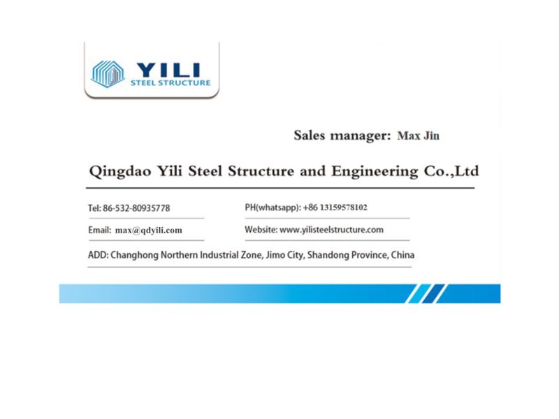 China Manufacturer Supply Steel Warehouse Manufacturer China