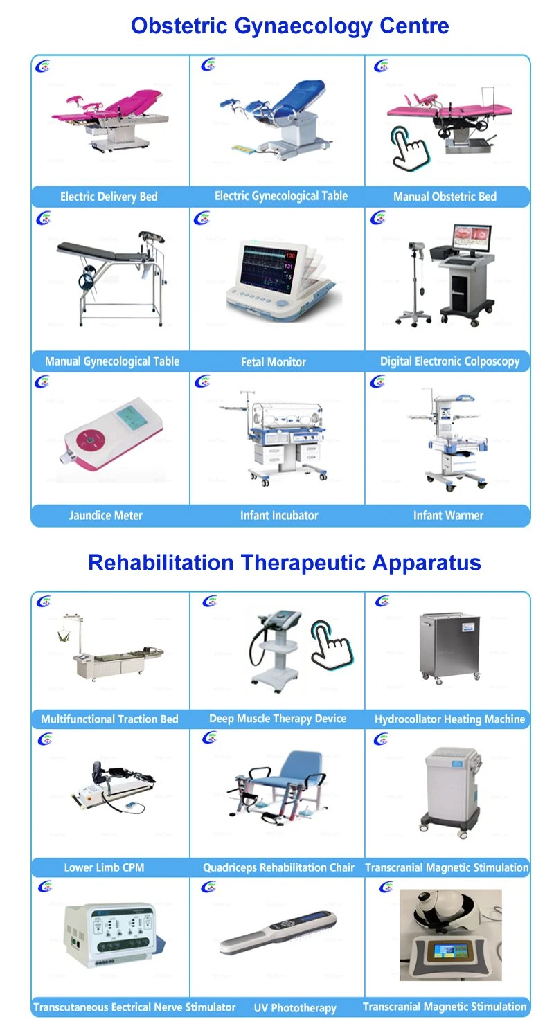 Medical Patient Five Function Electric Automatic Hospital Bed with Remote Control