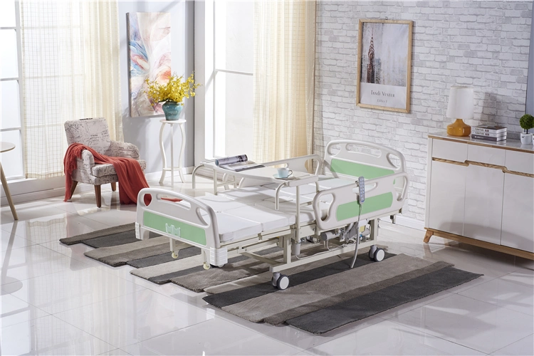 Popular Home Like Design Multi Functional Patient Medical Clinic Electric Hospital Bed for Nursing Home