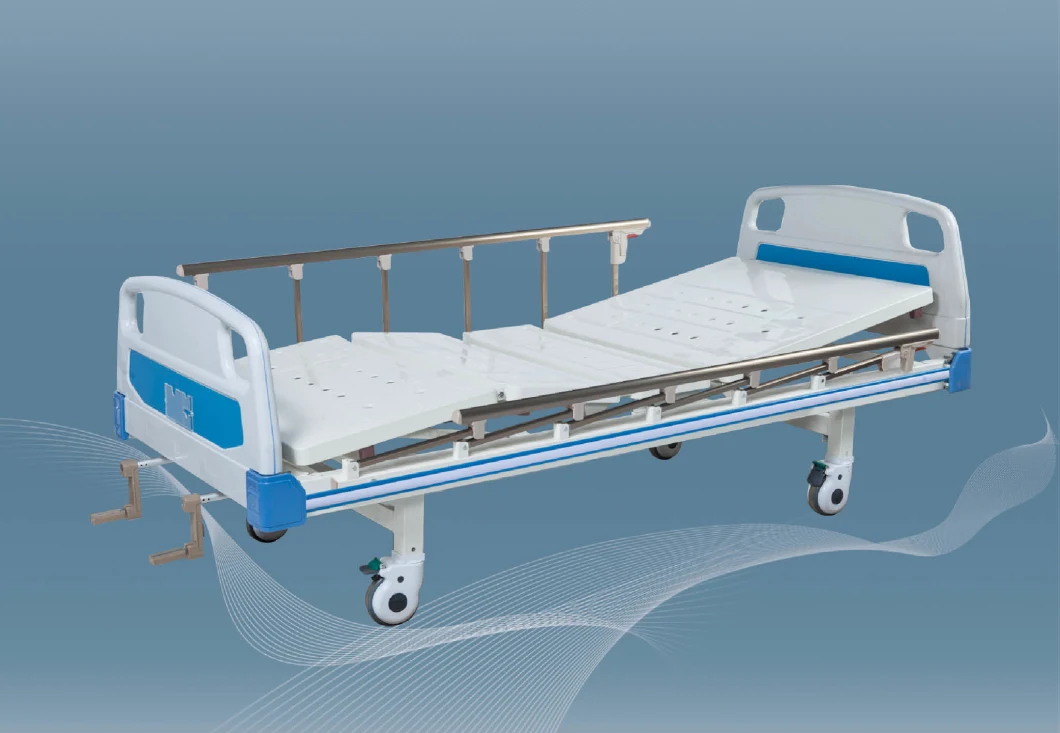 Medical Manual Two Functions Hospital Bed High Quality