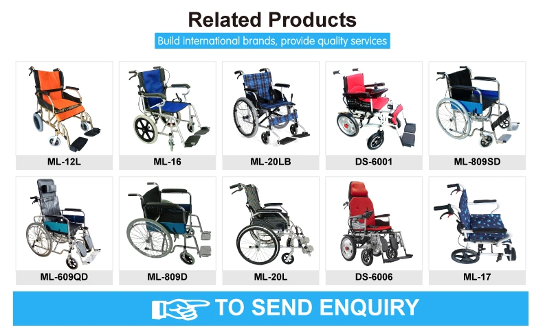 Wholesale Popular Hospital Furniture Steel Manual Foldable Wheelchair