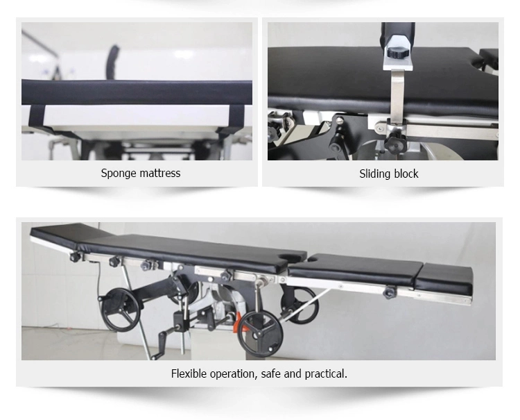 CE ISO Approved Hospital Electric Hydraulic Surgical Operation Room Operating Table Manual Operating Bed Cheap Price