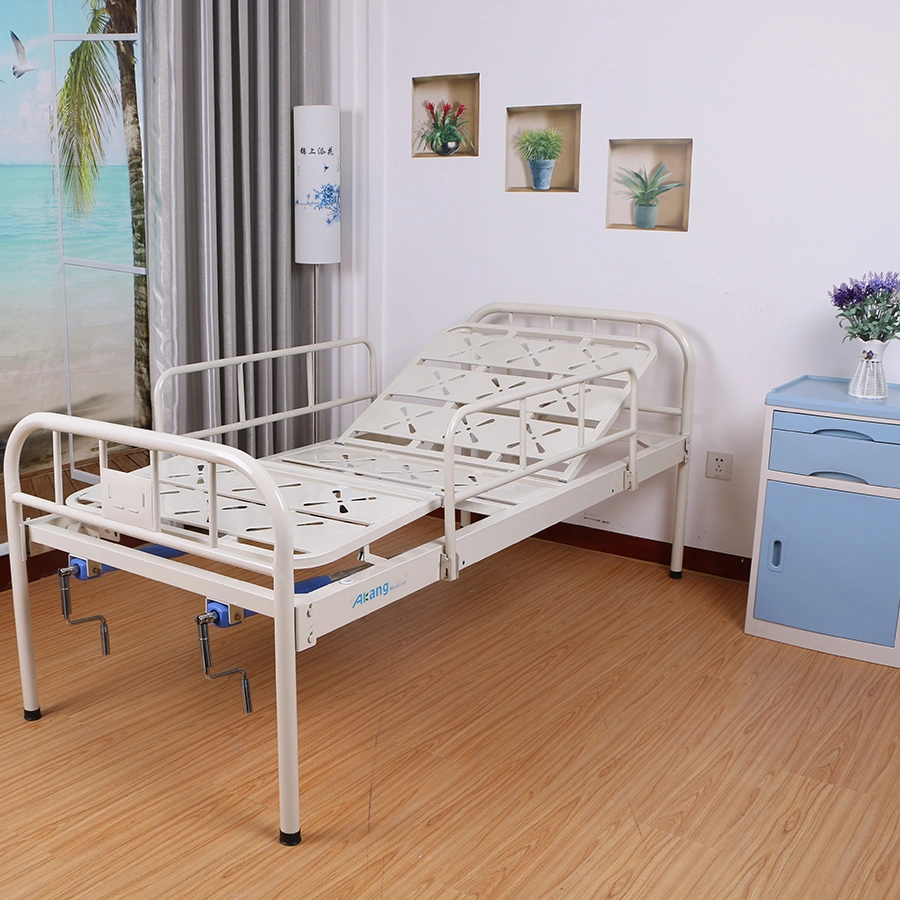 Manual Double Crank Hospital Bed Manual Two Function Hospital Bed