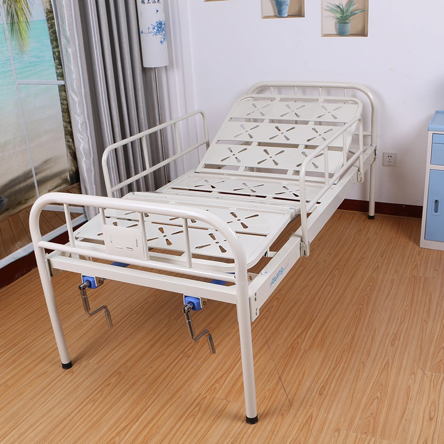 Manual Double Crank Hospital Bed Manual Two Function Hospital Bed