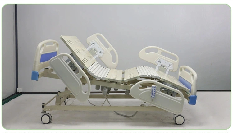 Medical Patient Five Function Electric Automatic Hospital Bed with Remote Control