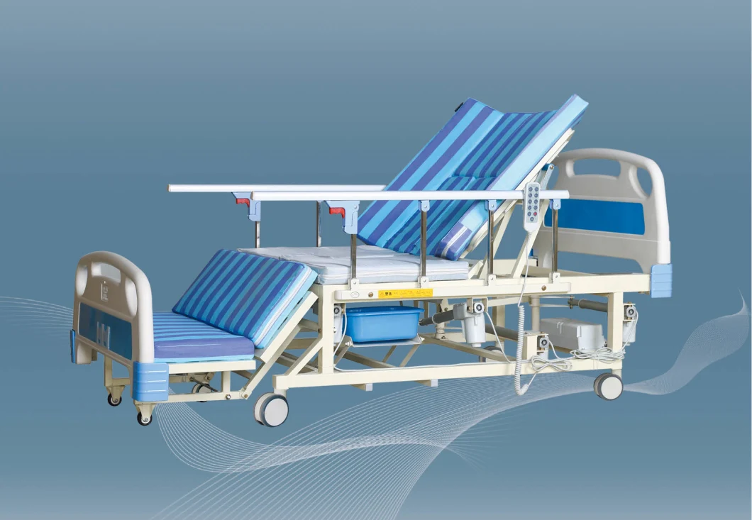 Multi-Function Hospital Bed Electric Bed for Ward Nursing 2200*1040*430mm Size