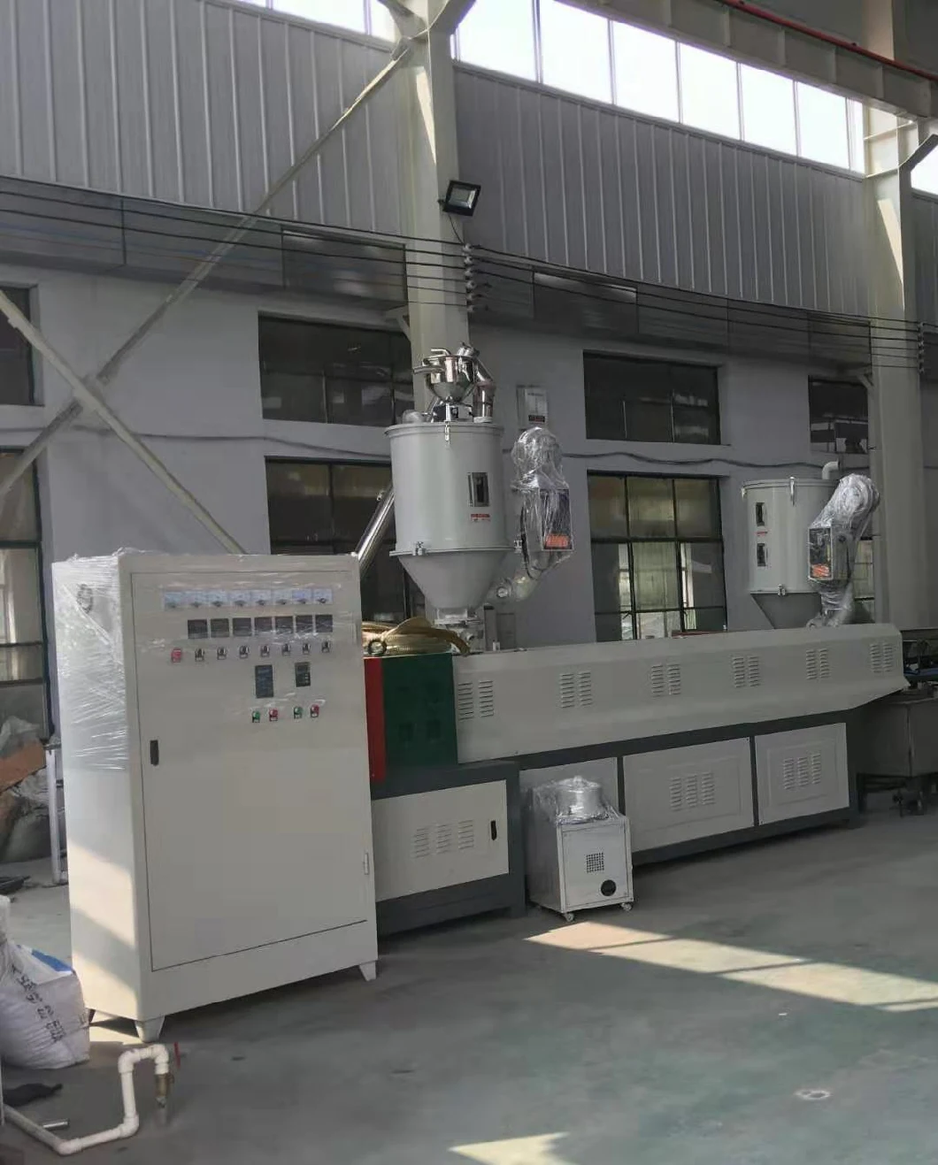 PP Reinforcing Fibers Production Line PP Monofilament Yarn Extruder