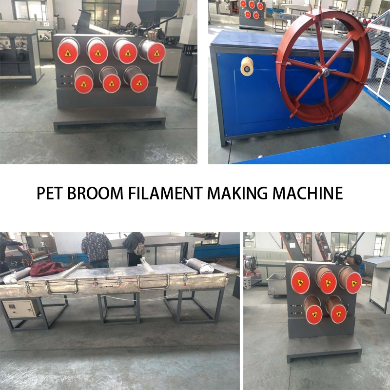 Pet Filament Extruder Machine Brush Monofilament Yarn Machine Broom Filament Extruder